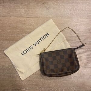 New Authentic Louis Vuitton Mini Pochette